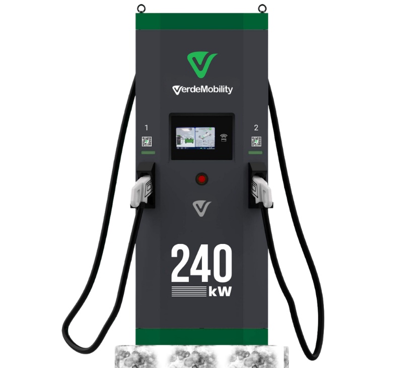 Verde Mobility Ksipra DC 240D 240kW Dual-Gun Highway Station