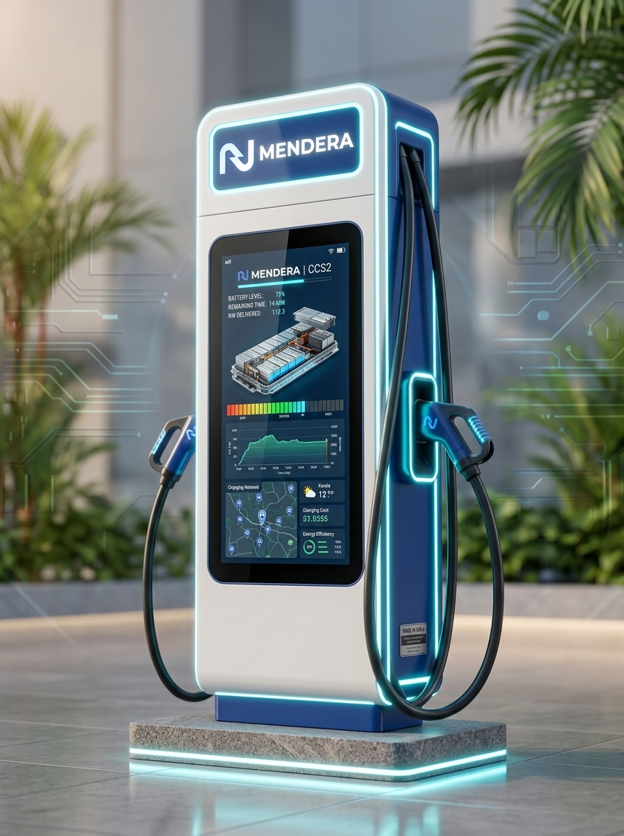 Mendera Commercial Ultra Fast DC EV Charger